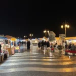 Lazise Weihnachtsmarkt am Abend