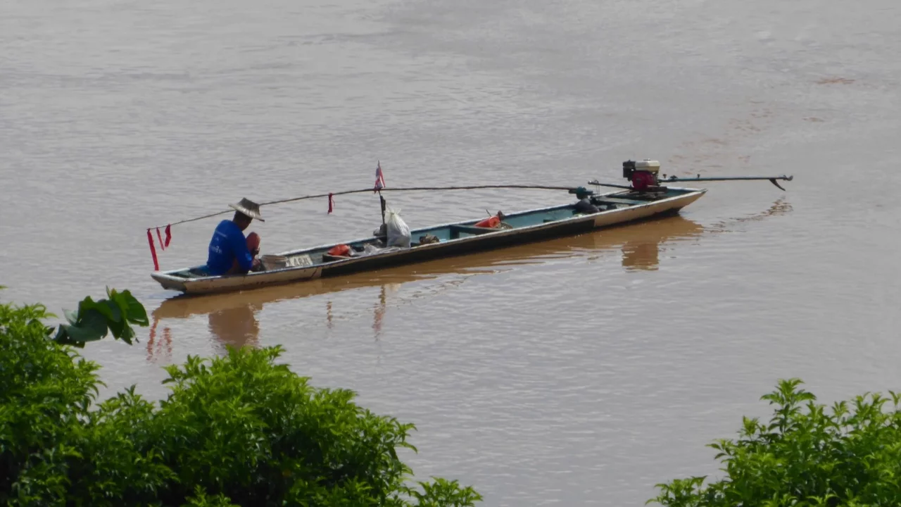 Fischer im Mekong