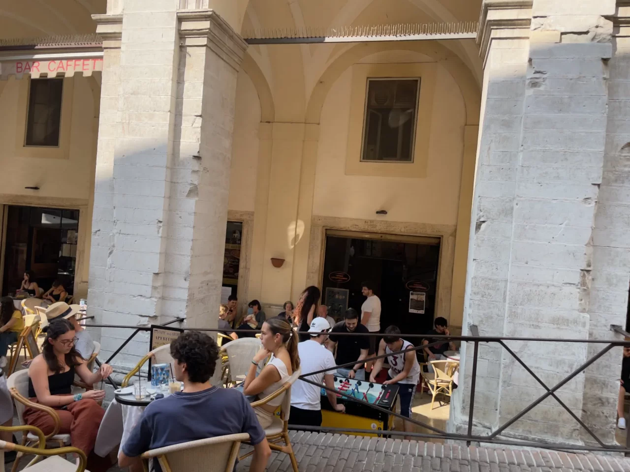 Studenten in Urbino