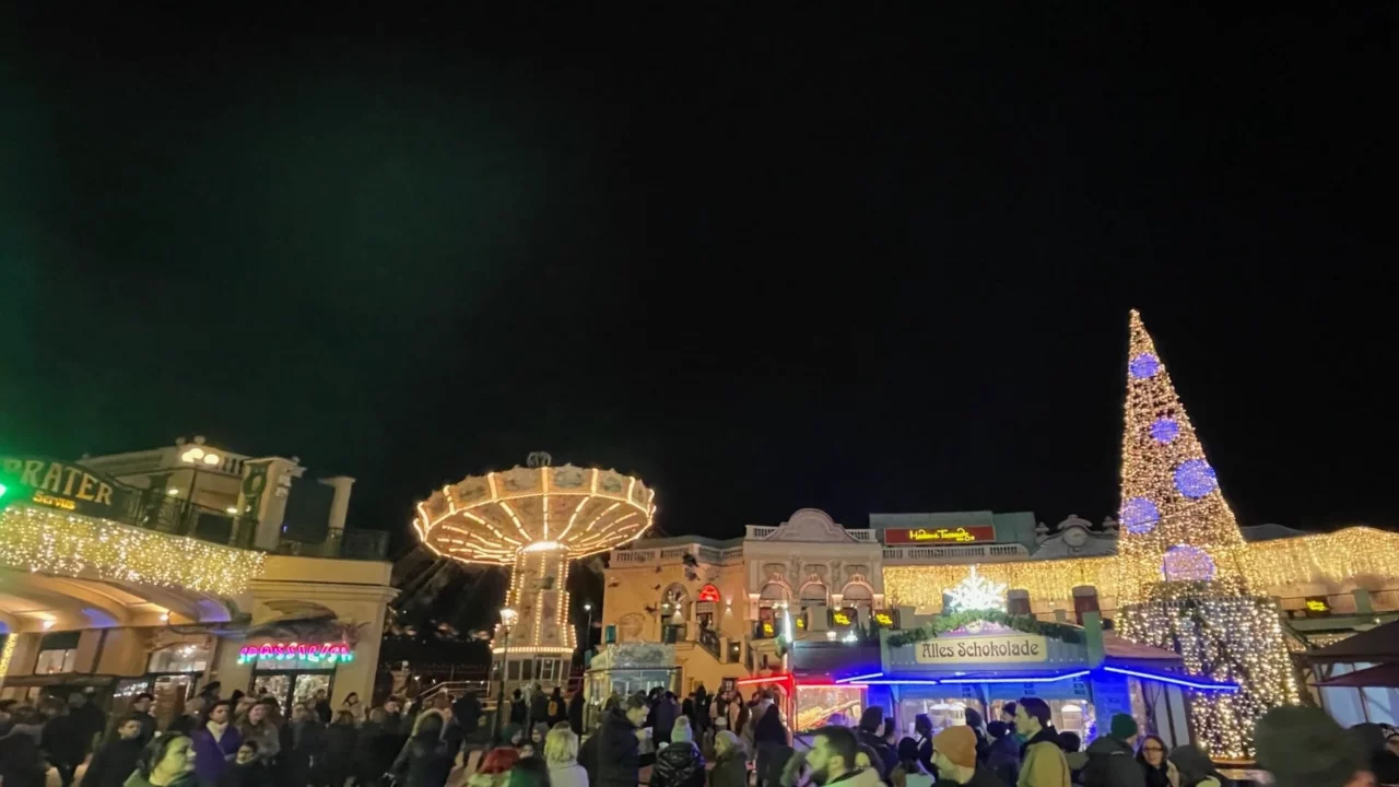 Weihnachtsmarkt am Prater Wien