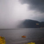 Gardasee bei Regen