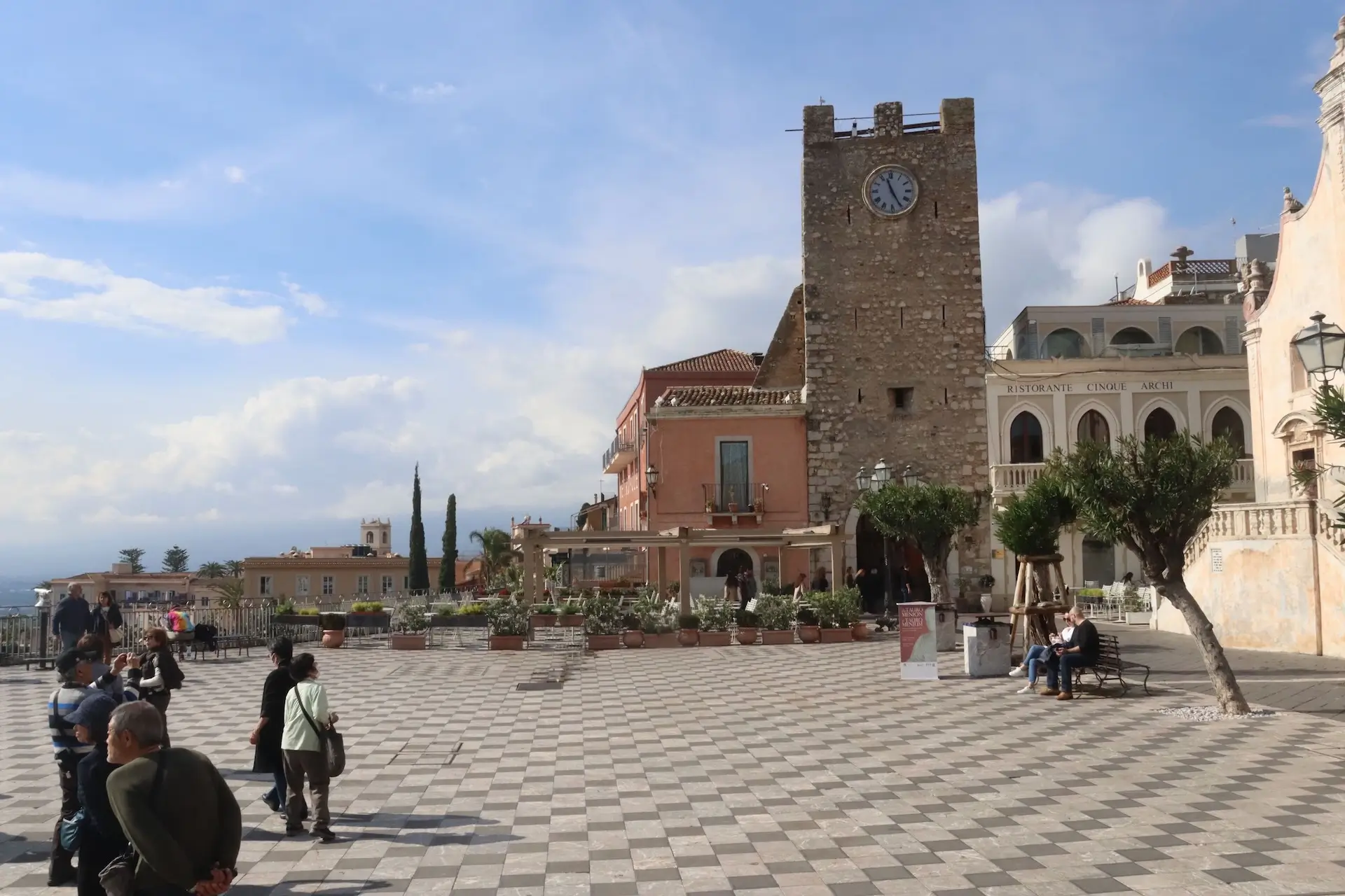 Taormina im Februar