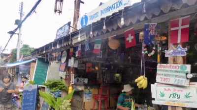 Chiang Khan - Holzhäuser in der walking Street